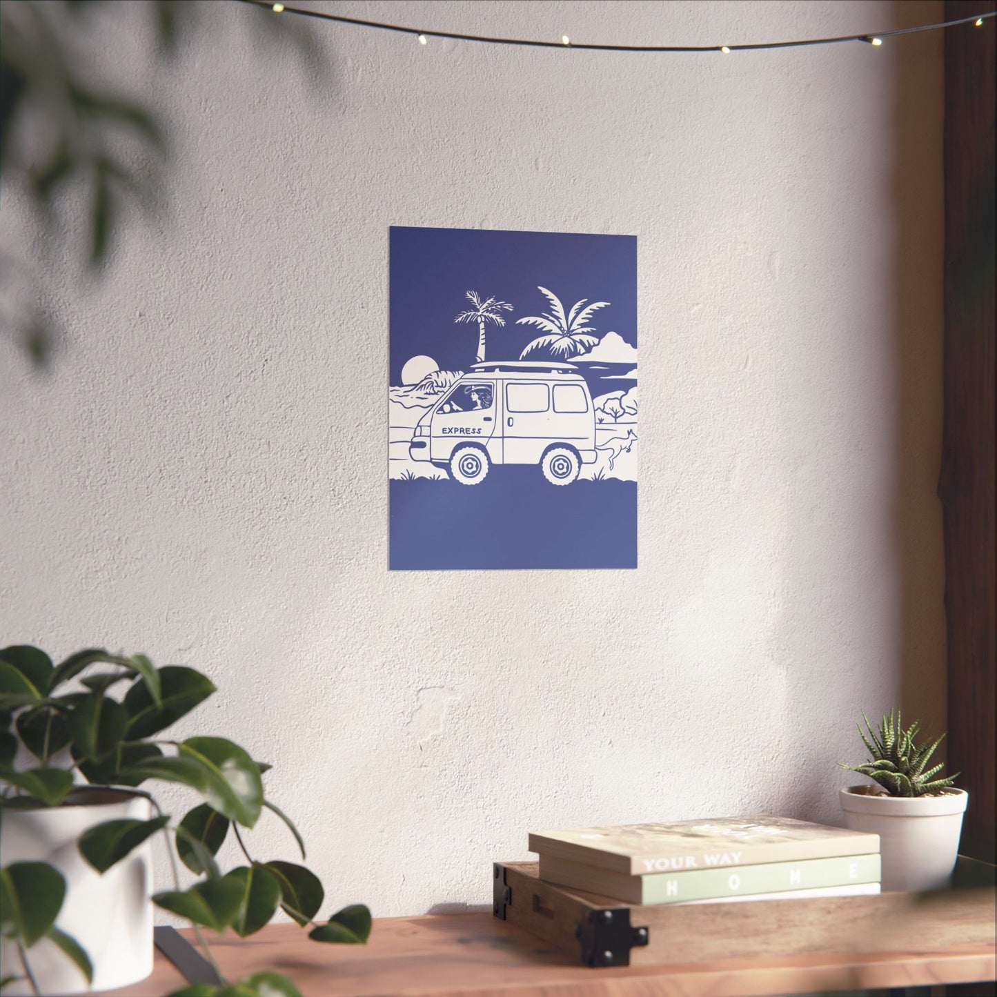 Express Van Life Art Print