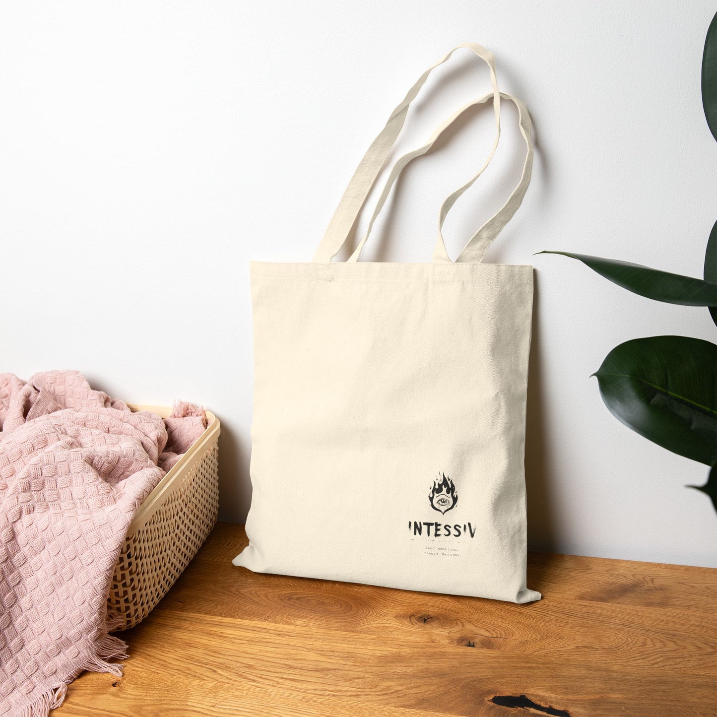 Canvas Tote Bag - Self Growth Disco Club Design