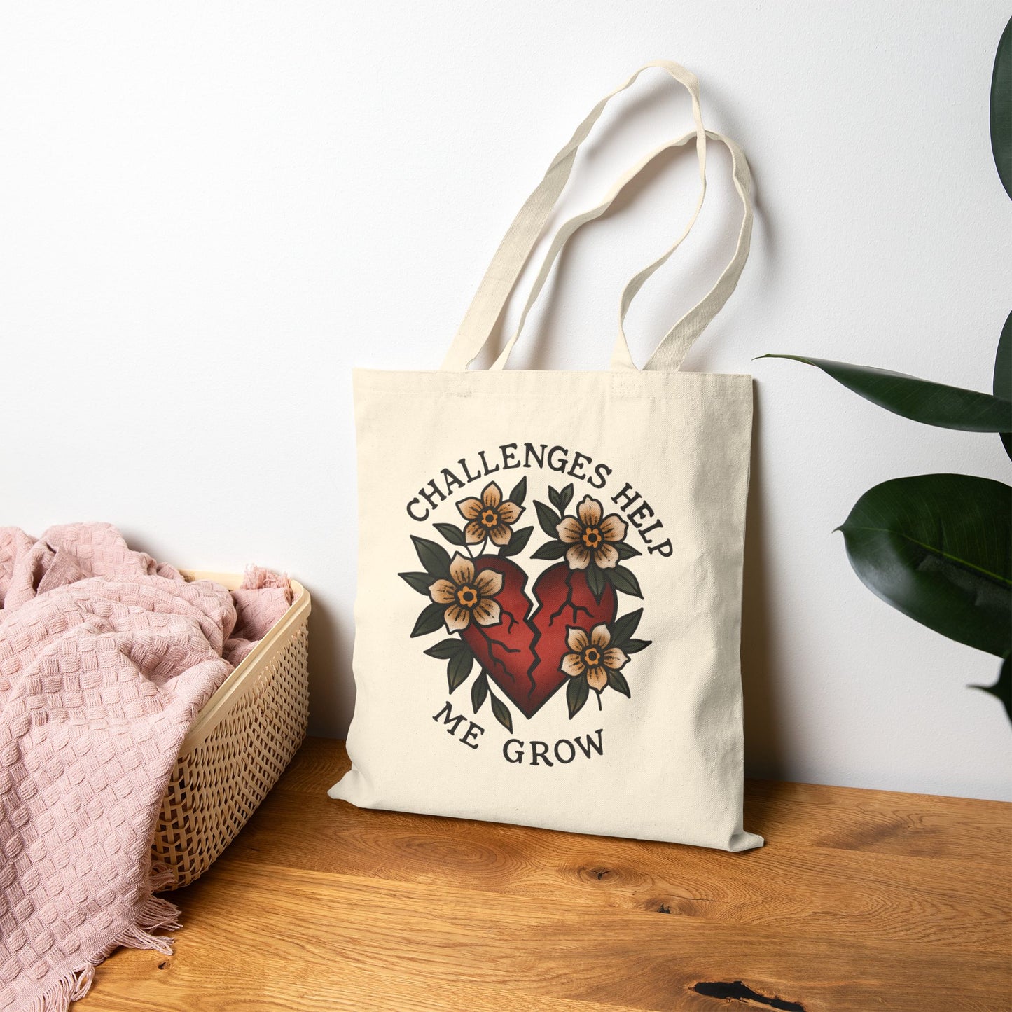 Cotton Canvas Tote Bag