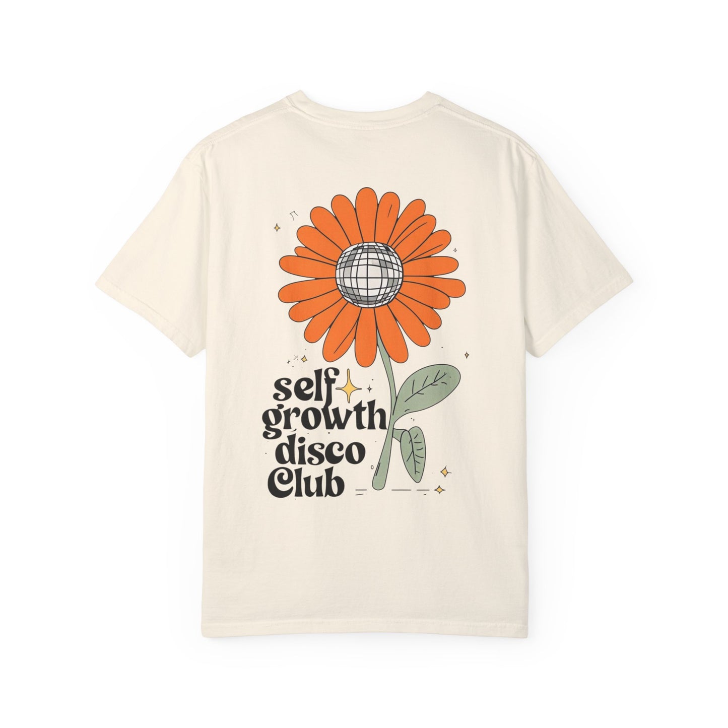 Unisex Self Growth Disco Club T-Shirt - Vintage Inspired Graphic Tee for Positive Vibes