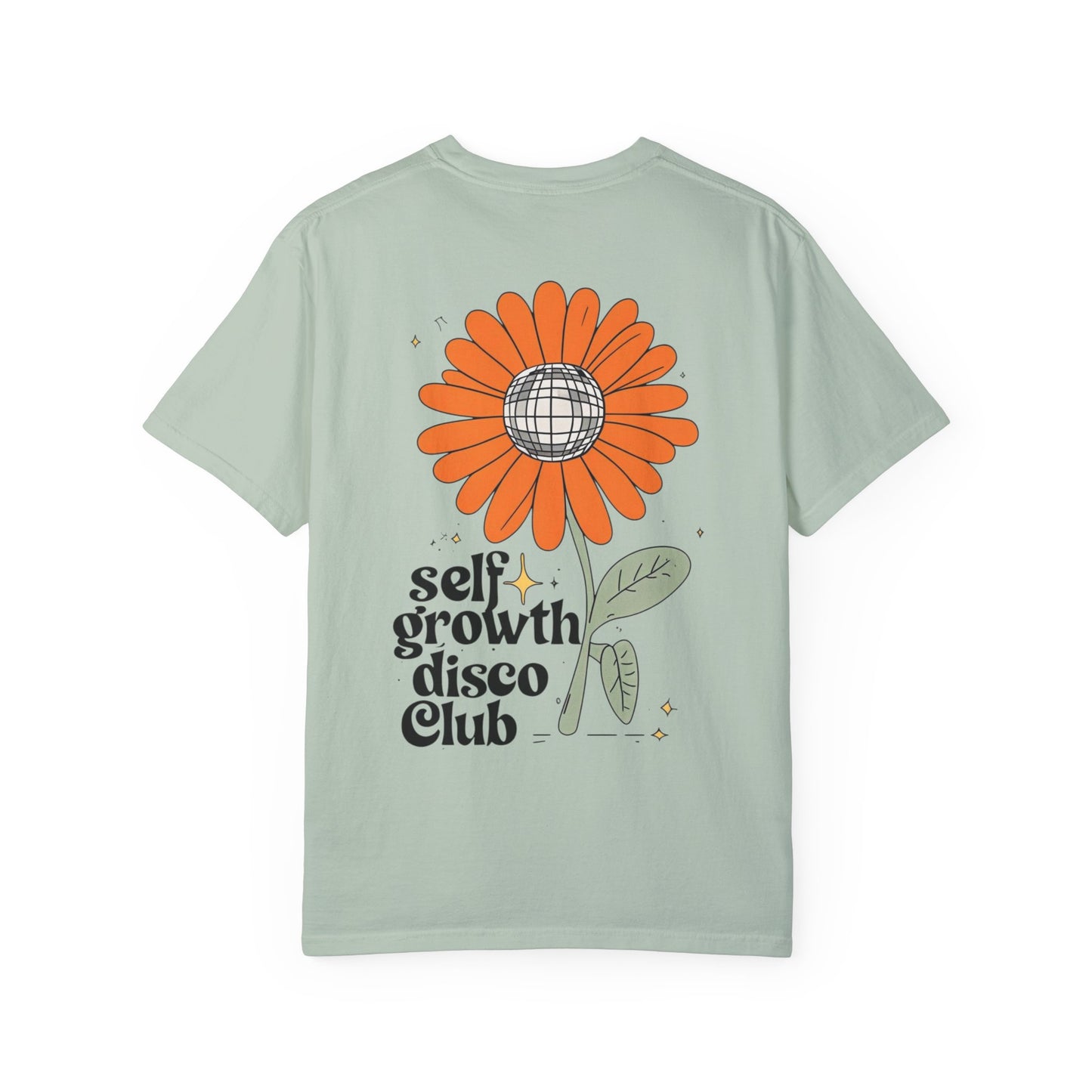 Unisex Self Growth Disco Club T-Shirt - Vintage Inspired Graphic Tee for Positive Vibes