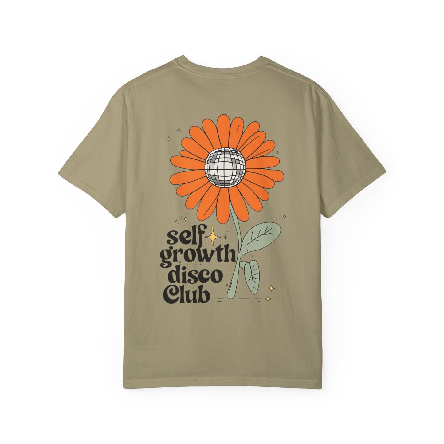 Unisex Self Growth Disco Club T-Shirt - Vintage Inspired Graphic Tee for Positive Vibes