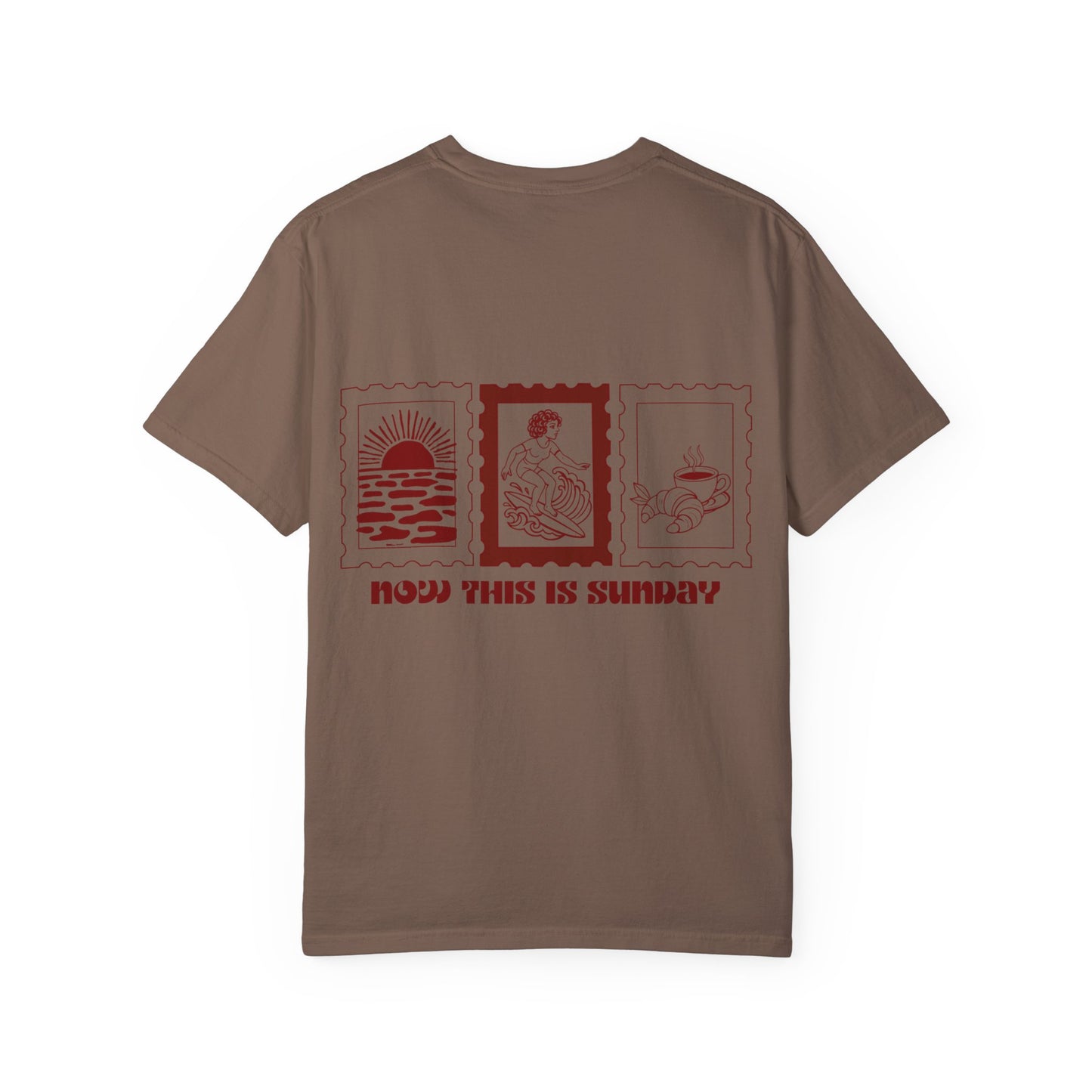 Unisex Garment-Dyed T-shirt - 'Now This is Sunday' Casual Tee
