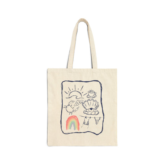 Rainbow Beach inspired Tote Bag