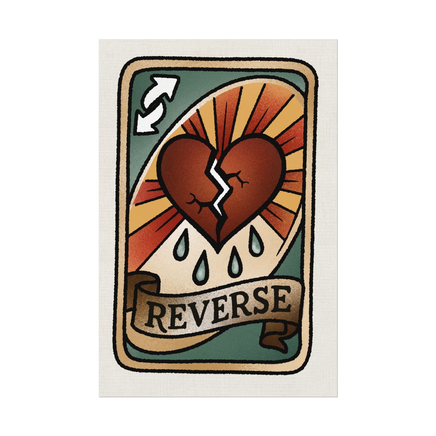 Art Print: Heartbreak Reverse