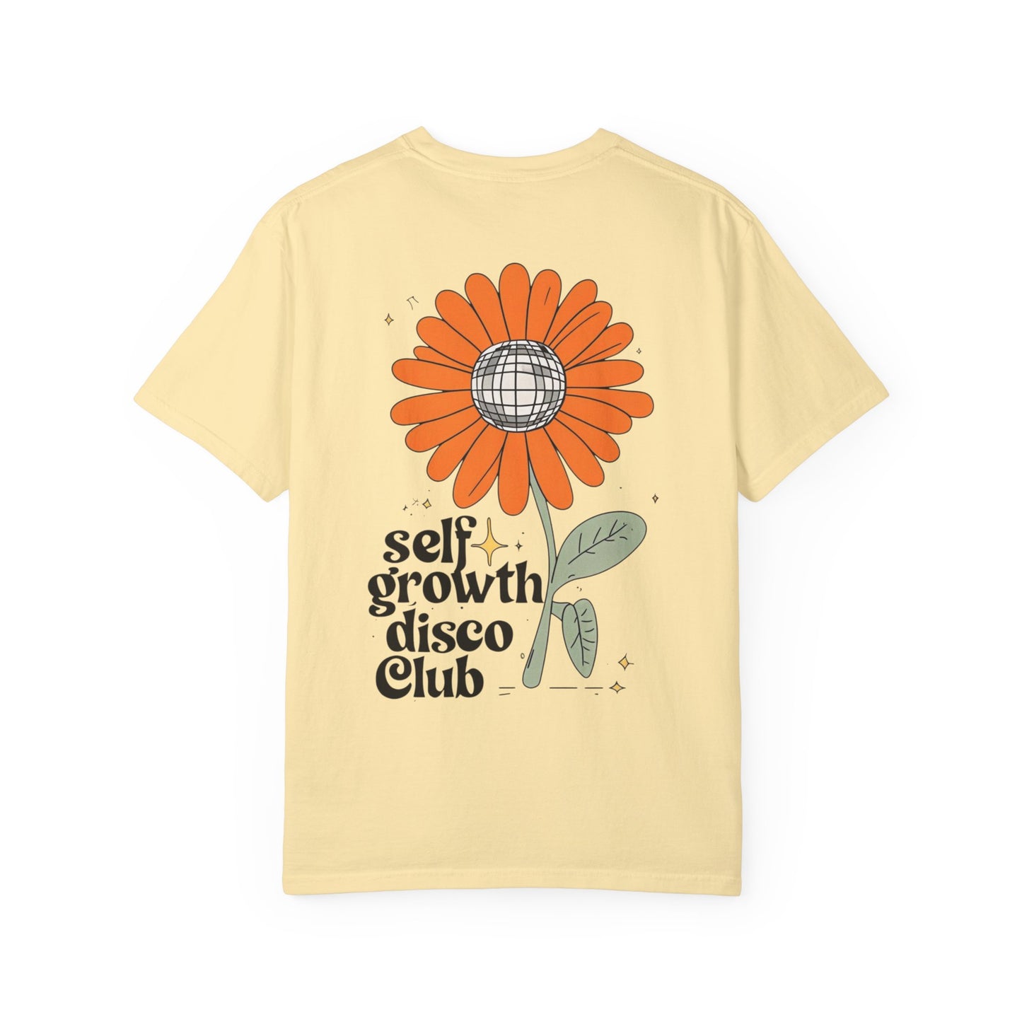 Unisex Self Growth Disco Club T-Shirt - Vintage Inspired Graphic Tee for Positive Vibes