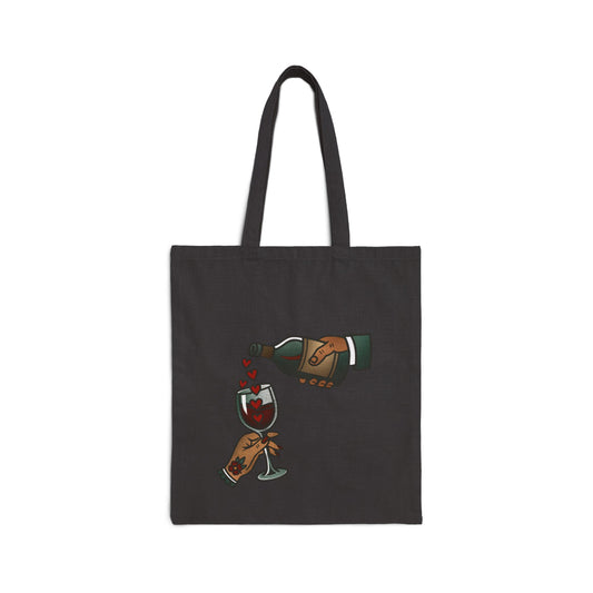 Hearts and cheers Tote Bag