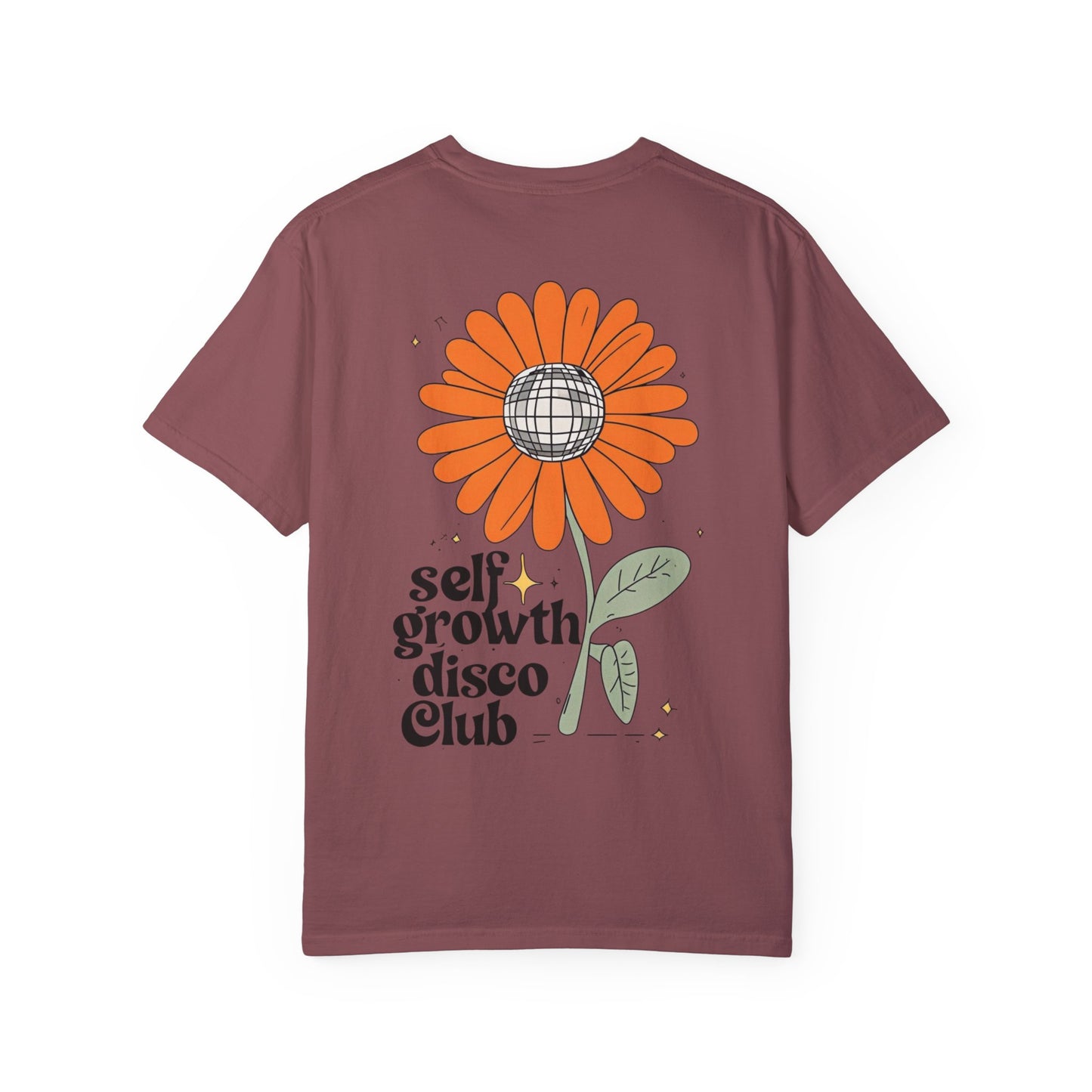 Unisex Self Growth Disco Club T-Shirt - Vintage Inspired Graphic Tee for Positive Vibes