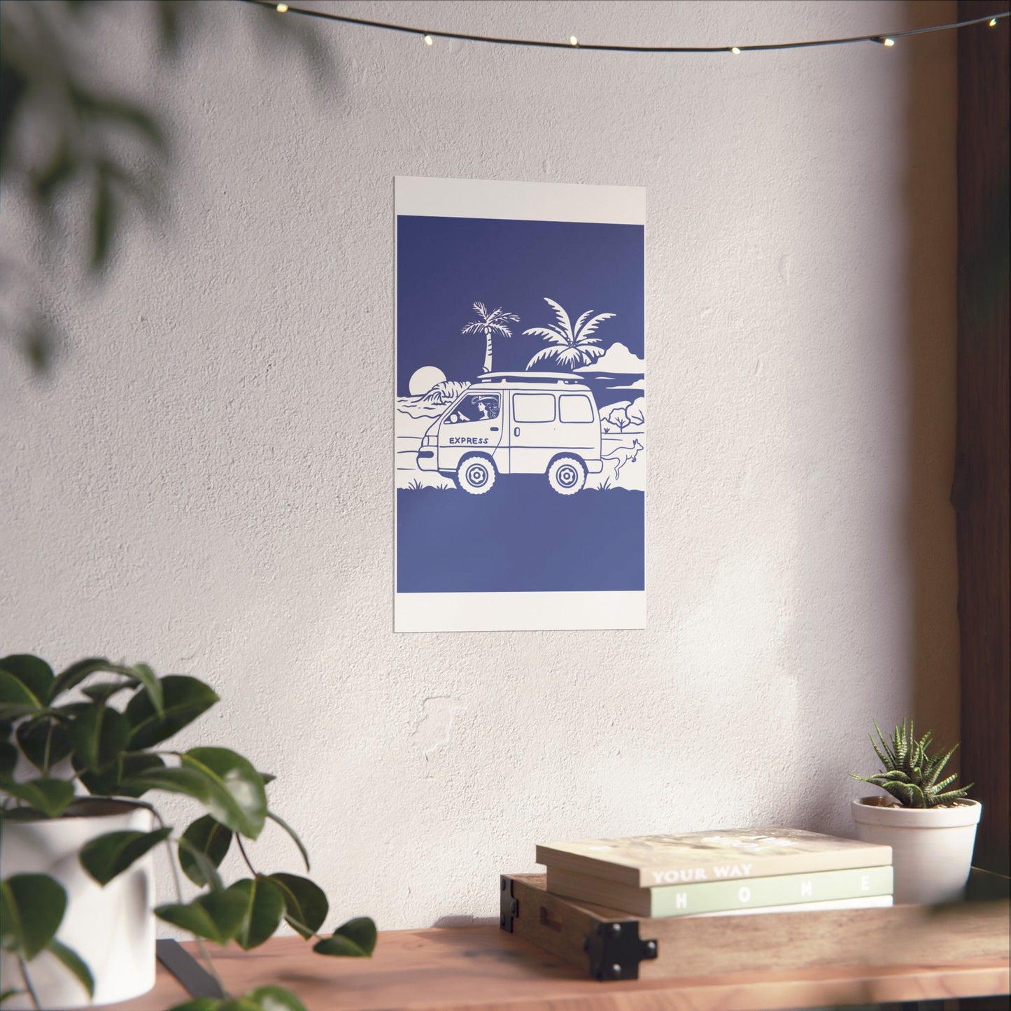 Express Van Life Art Print