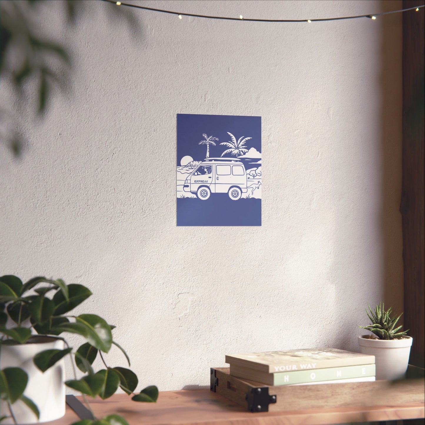 Express Van Life Art Print
