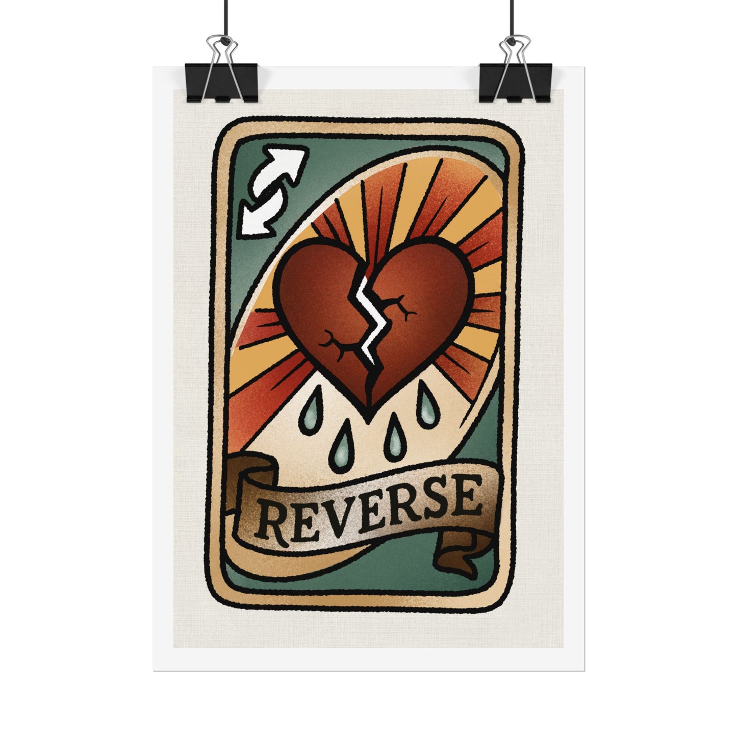 Art Print: Heartbreak Reverse