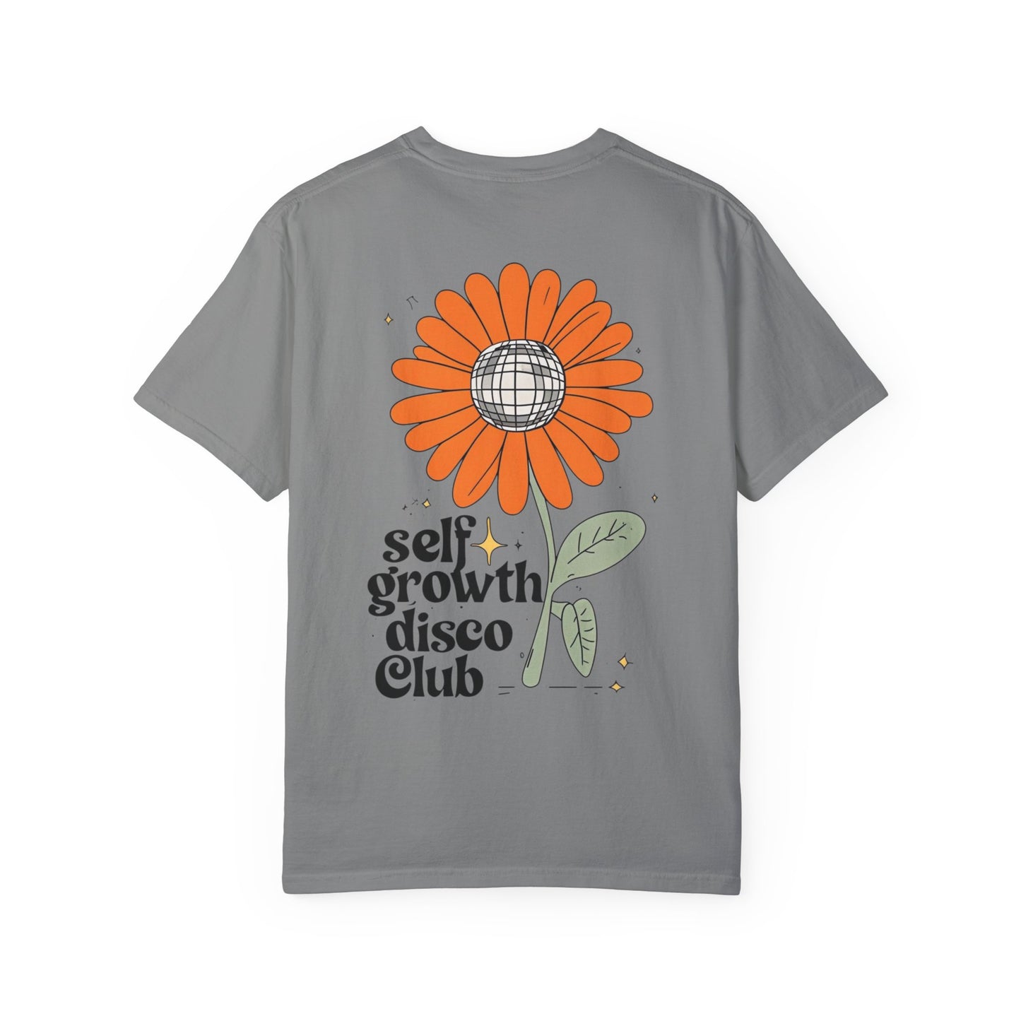 Unisex Self Growth Disco Club T-Shirt - Vintage Inspired Graphic Tee for Positive Vibes
