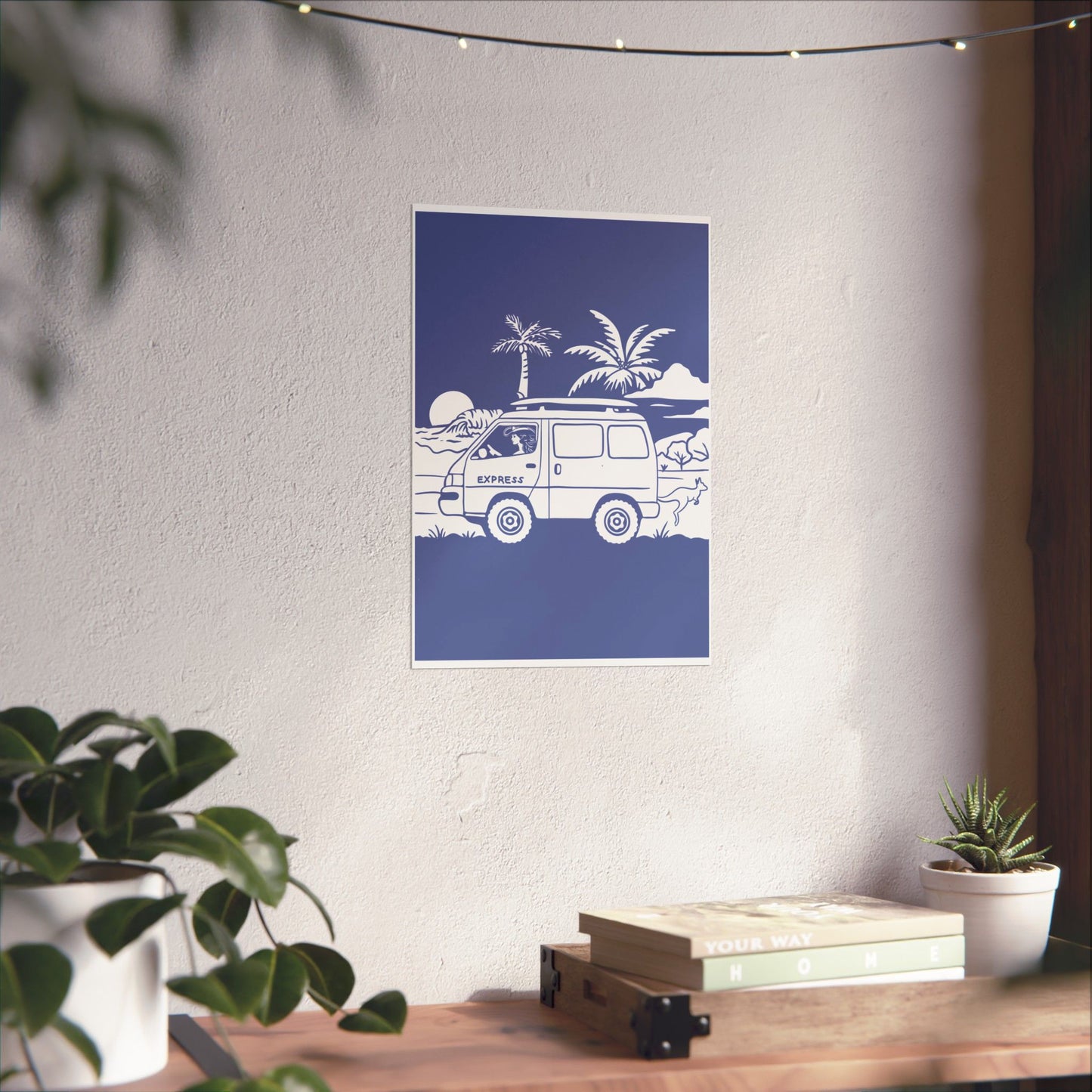 Express Van Life Art Print