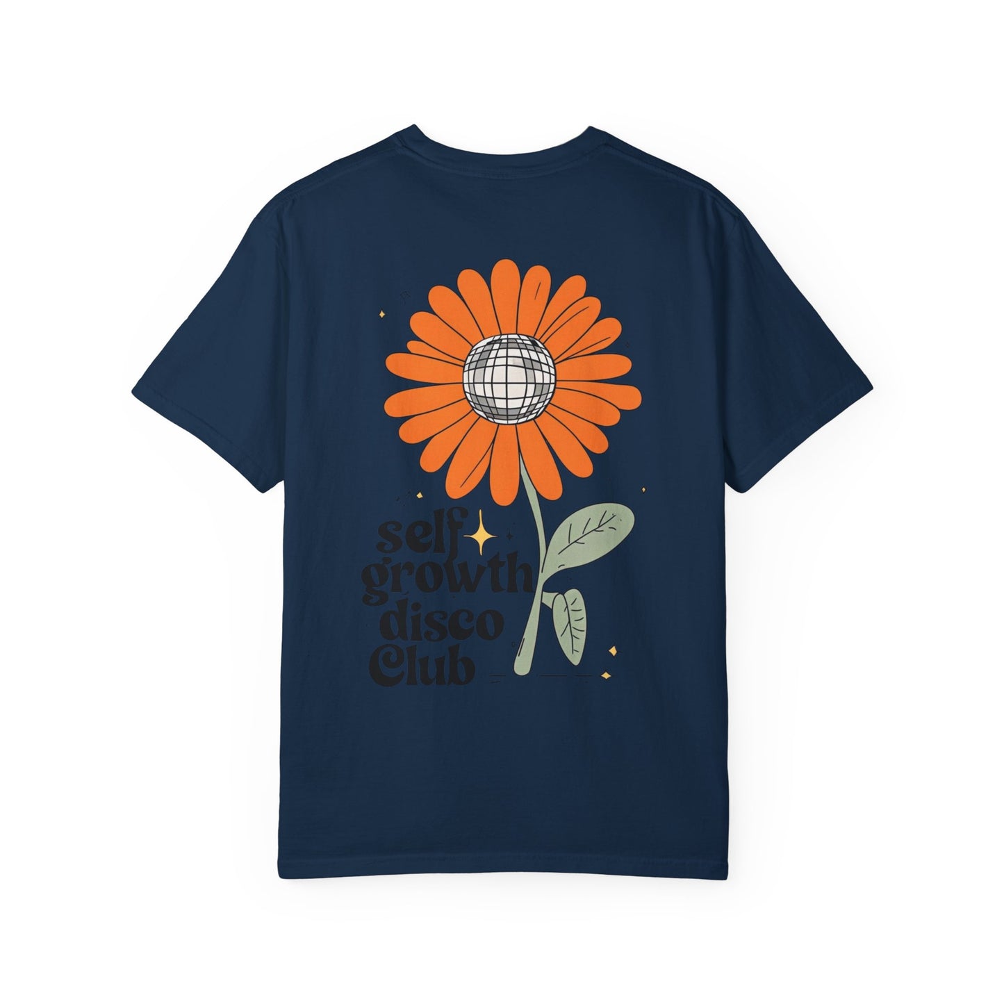 Unisex Self Growth Disco Club T-Shirt - Vintage Inspired Graphic Tee for Positive Vibes