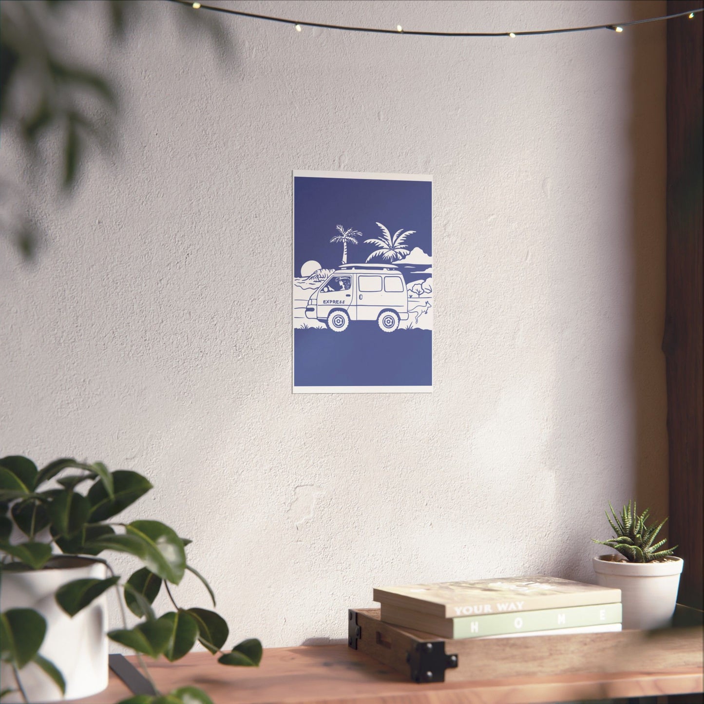 Express Van Life Art Print