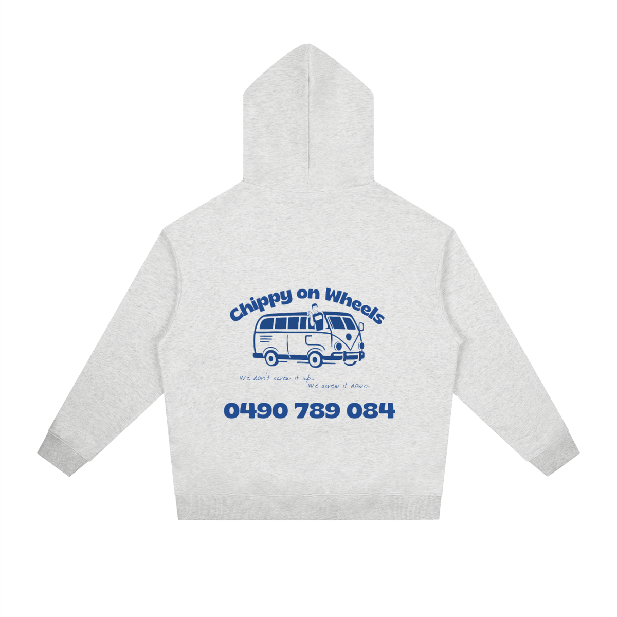 Chippy on Wheels Heavyweight Hoodie