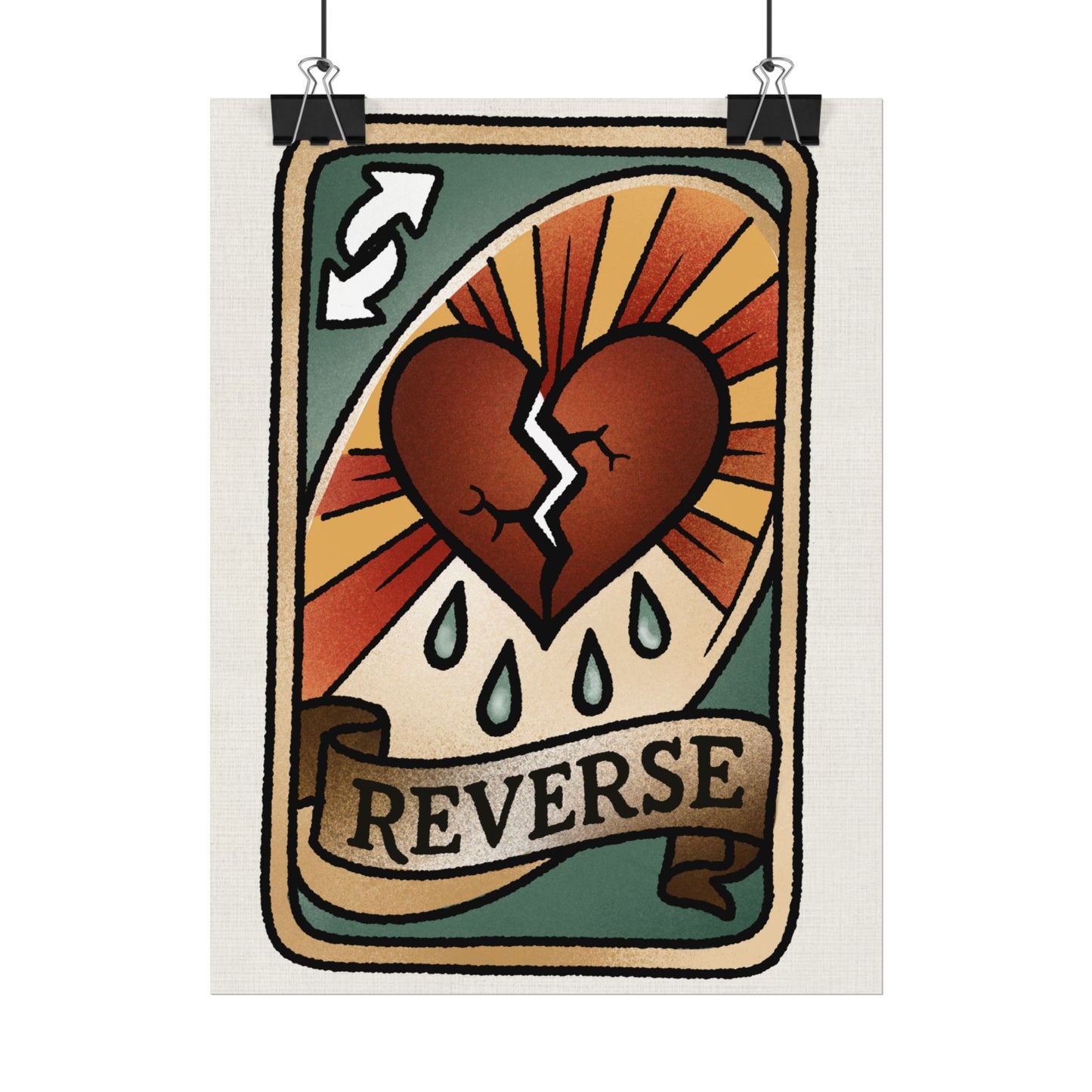 Art Print: Heartbreak Reverse