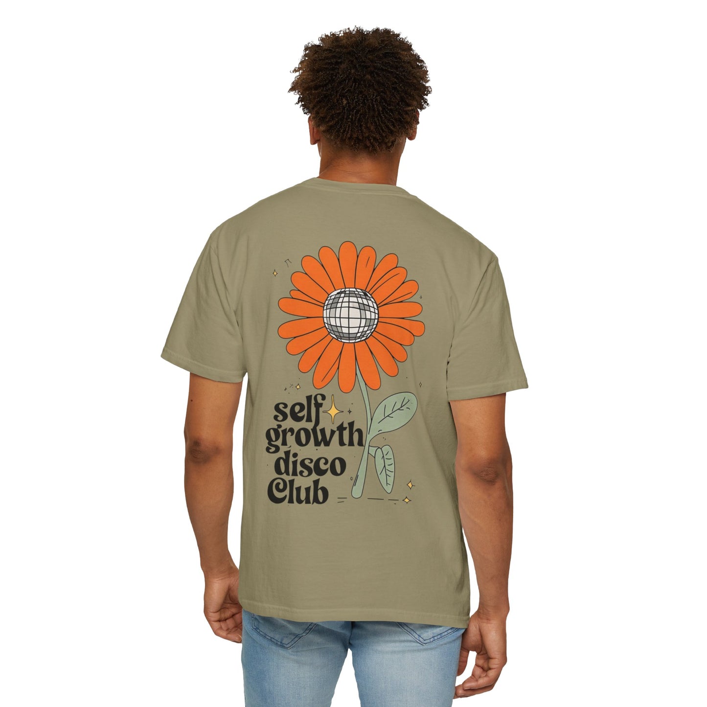 Unisex Self Growth Disco Club T-Shirt - Vintage Inspired Graphic Tee for Positive Vibes